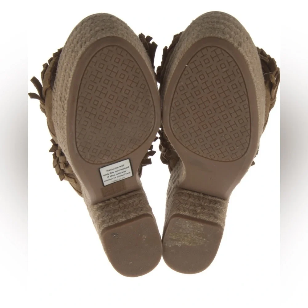 New ✨ Tory Burch Fringe Suede Espadrilles